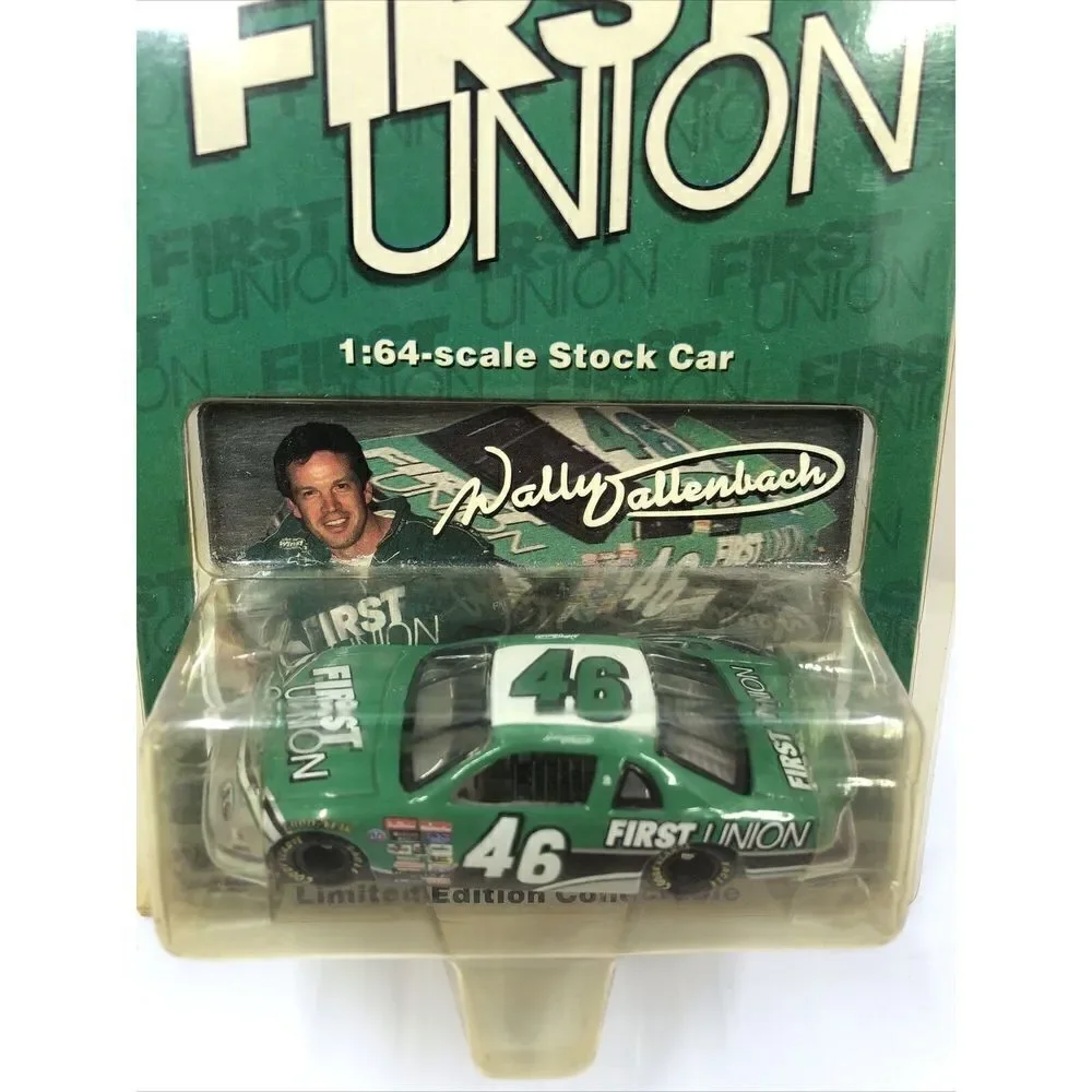 1997 Action Wally Dallenbach First Union 1/64 Scale Stock Car. Limited Edition